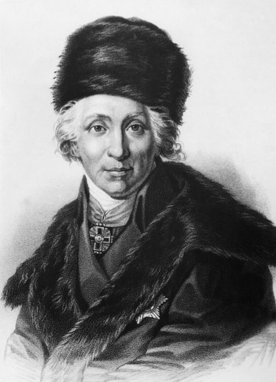 Gavril Romanovich Derzhavin (1743-1816), Famous Russian Poet and Patriot by Unknown